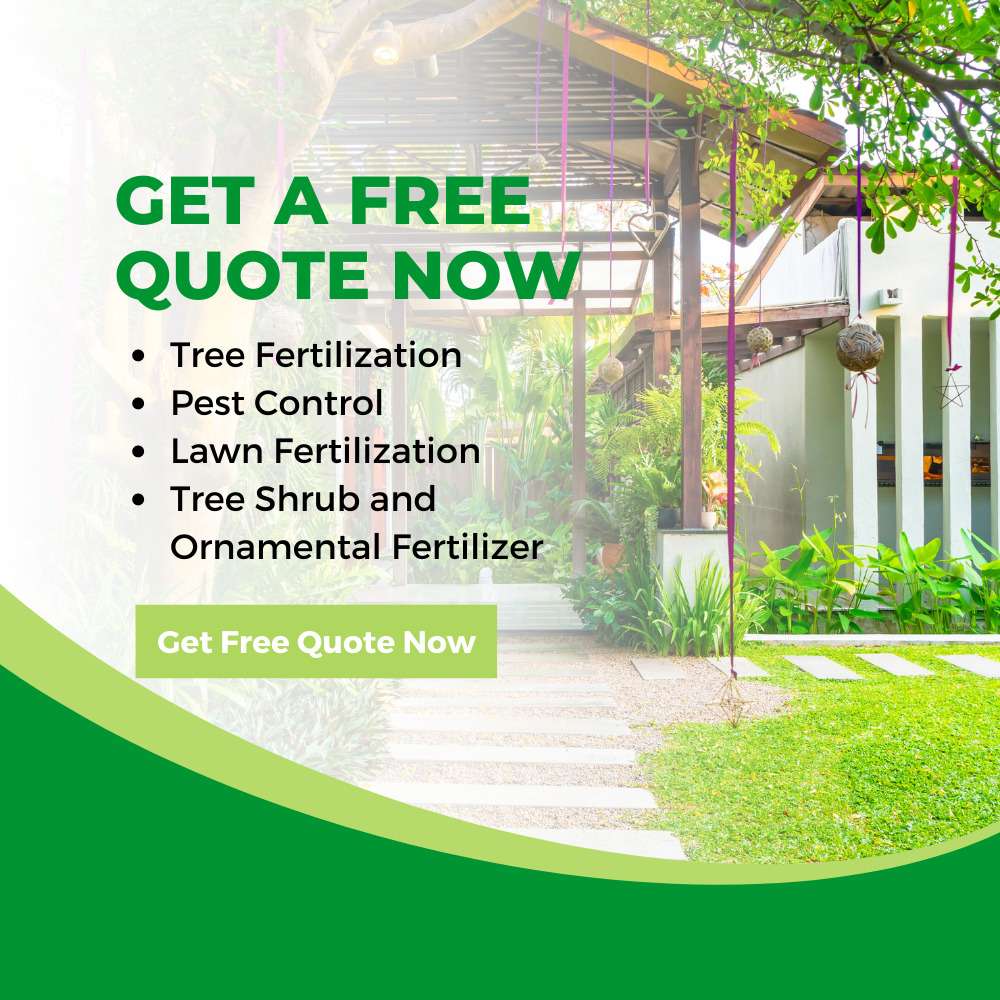 free quote for pest control, lawn care, & tree services